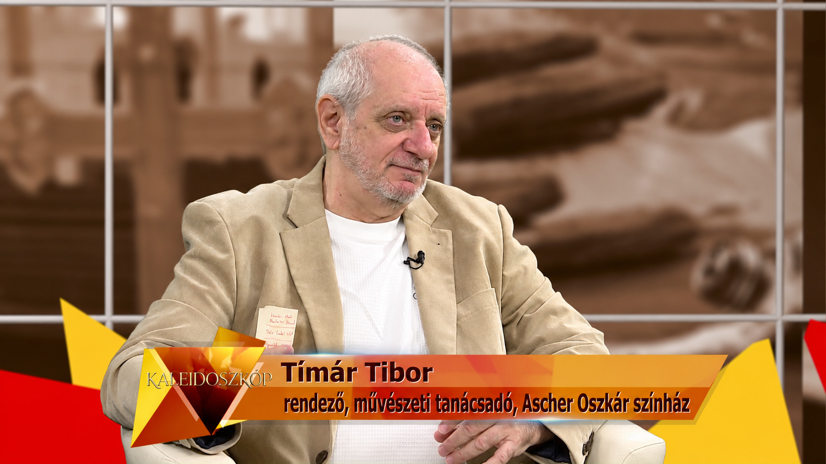 Timár Tibor az Ascher Színház őszi évadáról - Rákosmente TV - szerkesztett riport - 2026-09-25